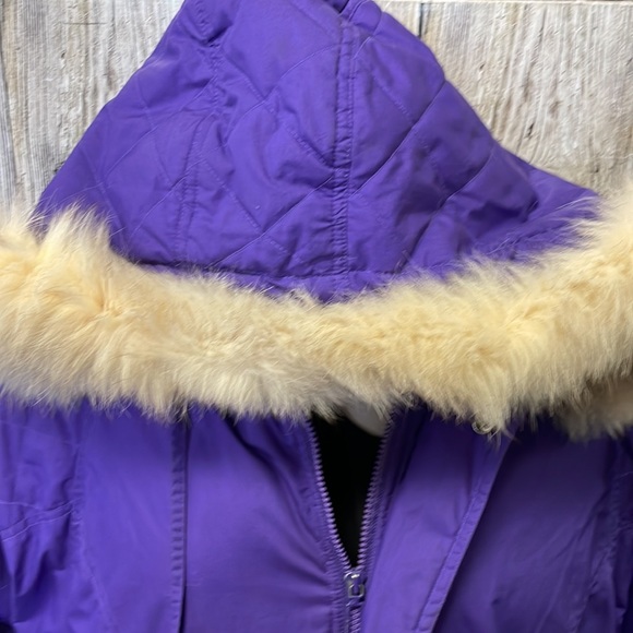 Vintage Fleet Street ski coat puffer with fur lined hood - Picture 3 of 12